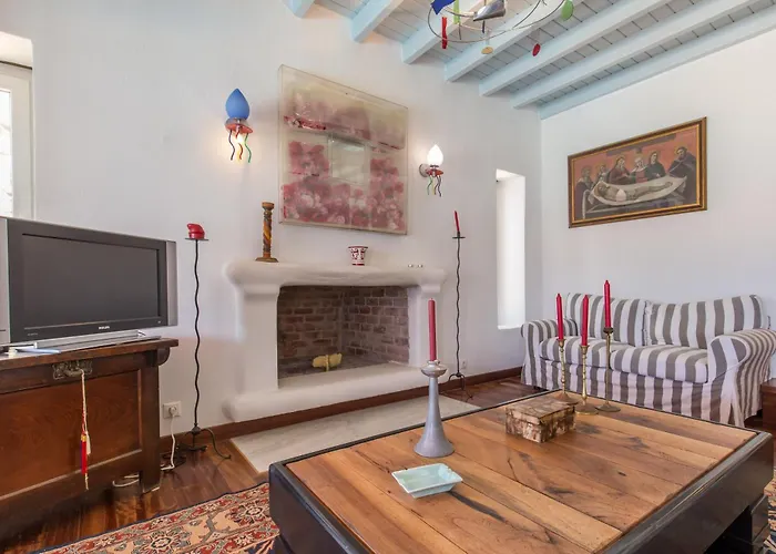 別荘 Cosy Three Bedroom In Agios Sostis